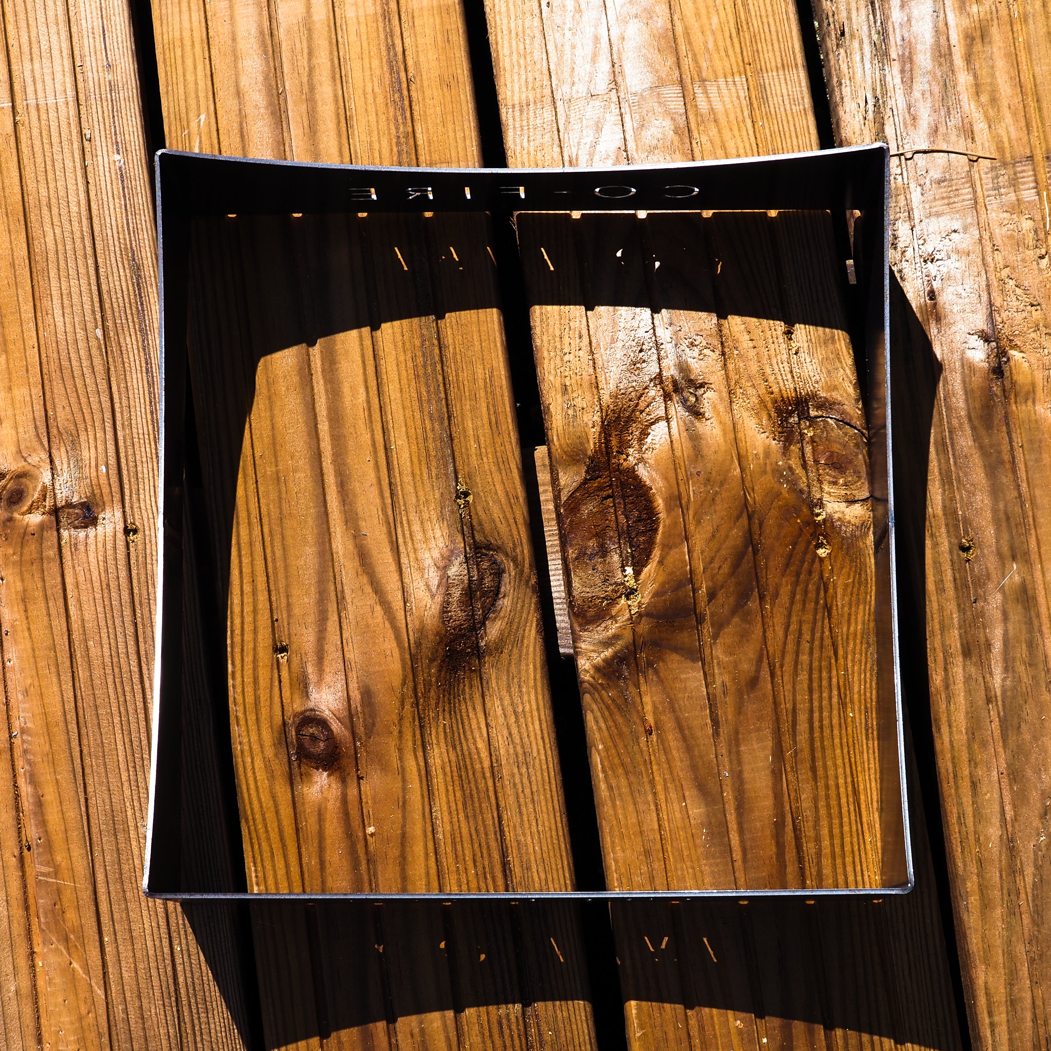 Corten Steel Ring Square