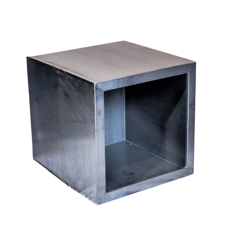 Cortenstahl Sockel CUBE