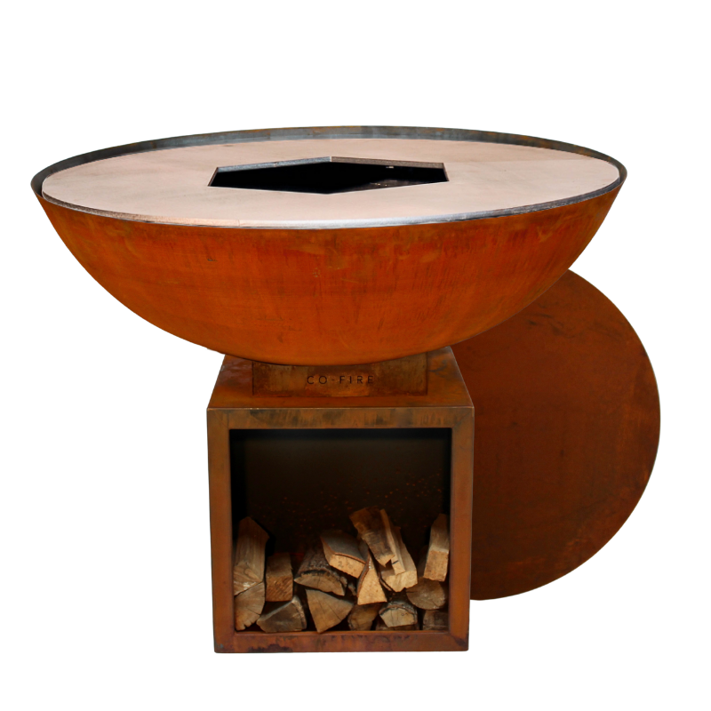 Feuerschalen Grill 120 CUBE