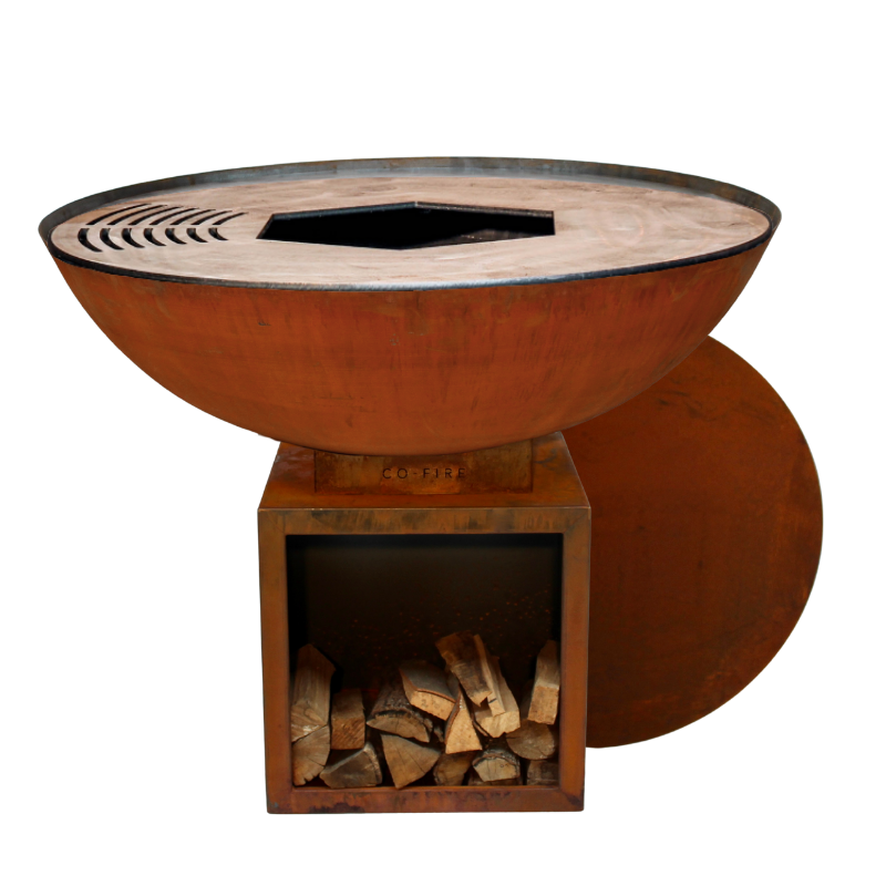 Feuerschalen Grill 120 CUBE