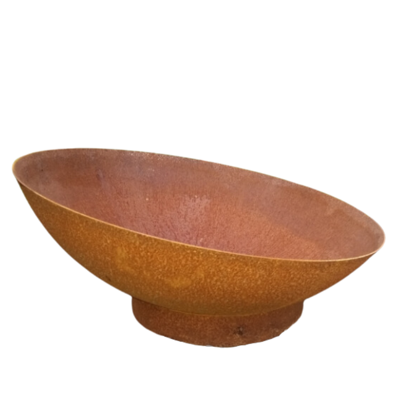 Vuurschaal Cortenstaal diep Ø 70