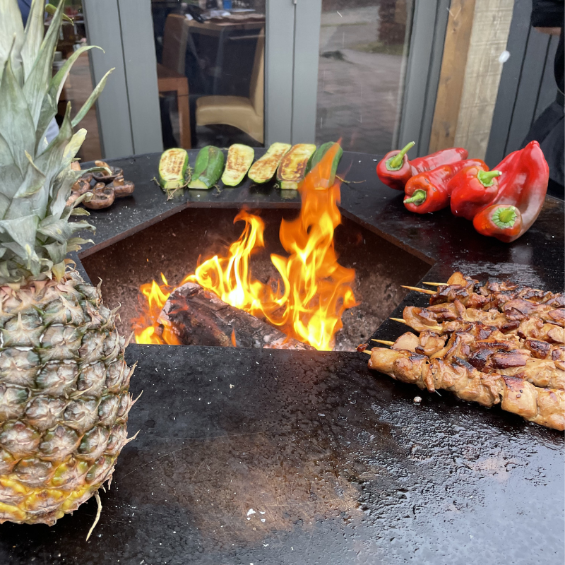 Hoe voorkom je aanbakken op een plancha of grillring BBQ?