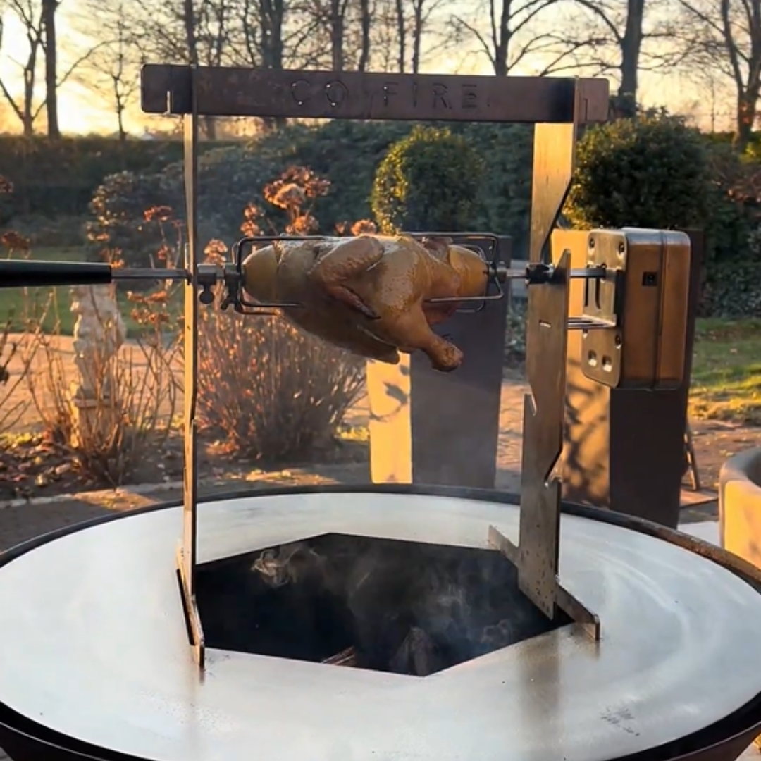 chickenwings kip braden boven open vuur