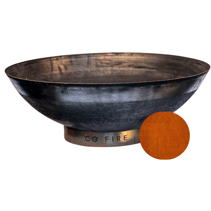 Cortensteel fire bowl 90 deep