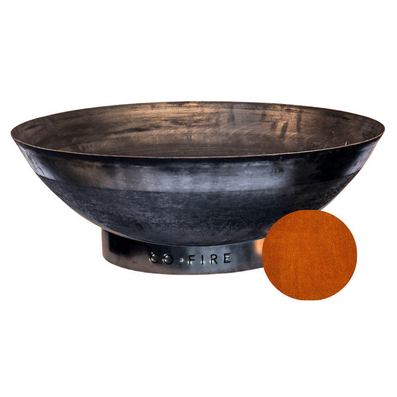 Cortensteel fire bowl 90 deep