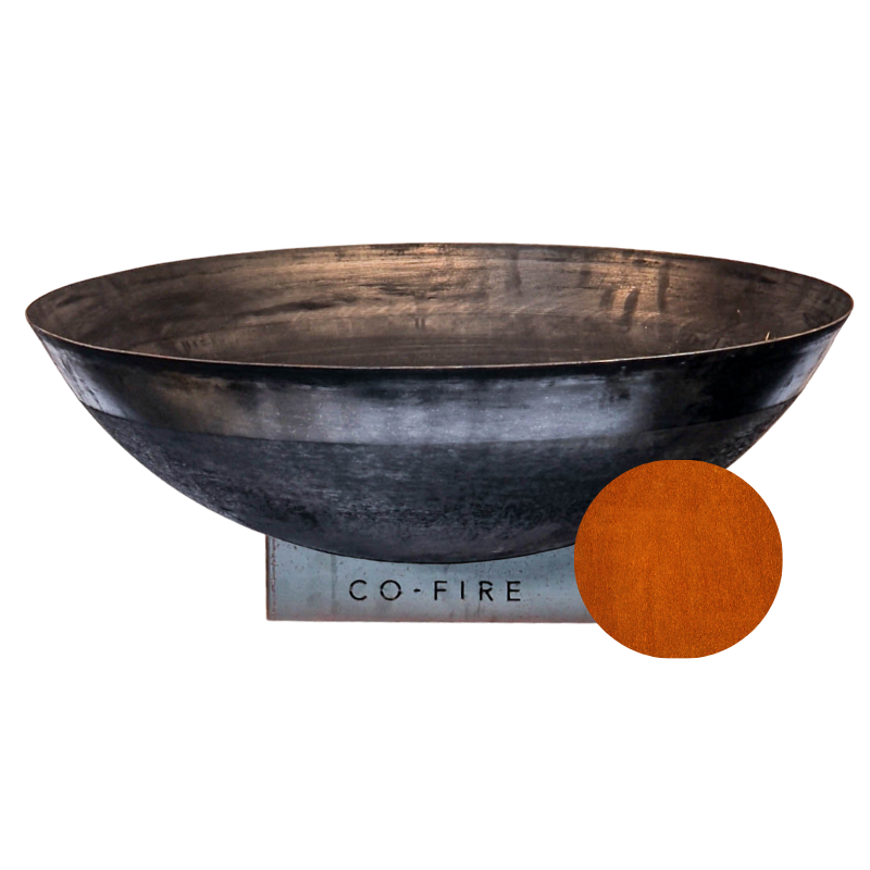 Cortensteel fire bowl 90 deep