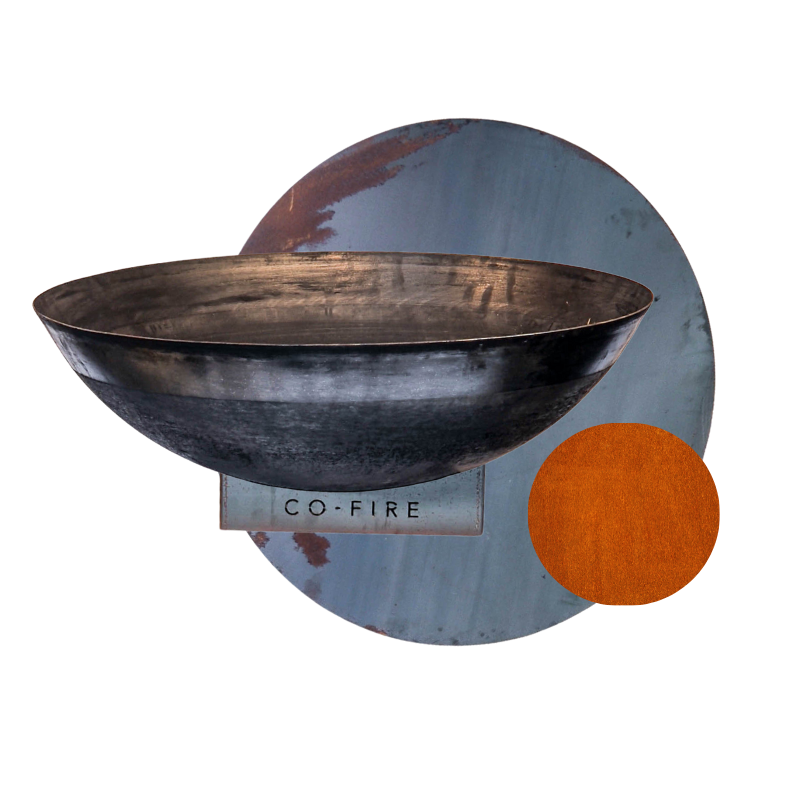 Cortensteel fire bowl 90 deep