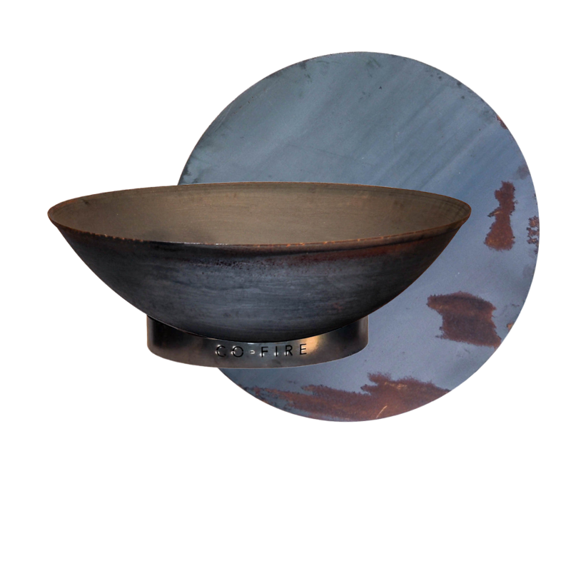 Cortensteel fire bowl 90 deep